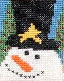Snowman With Black Hat
