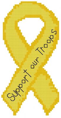 Support Our Troops - Ribbon