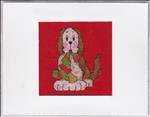 Stocking Dog Card