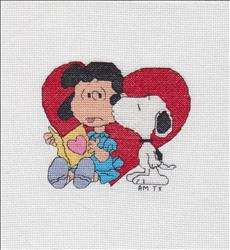 Lucy and Snoopy