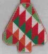 Tree Holiday Patchwork Ornament