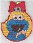 Cookie Monster Ornament