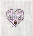 Monthly Hearts Afghan - April