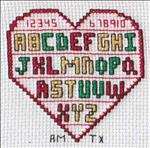 Monthly Hearts Afghan - September