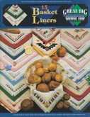 15 Basket Liners | Cover: Various Designs for Bread Cloths