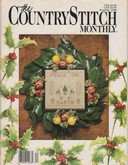 The Country Stitch Monthly | Cover: Peace on Earth