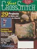 Just Cross Stitch | Cover: Old Time Christmas Pillow