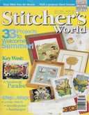 Stitcher's World (now Cross-Stitch & Needlework) | Cover: White Orchid Butterflies