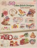 50 Cross Stitch Designs | Cover: Various Small Designs