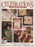 Celebrations to Cross Stitch & Craft | Cover: Mallards, Woods Ducks, Clock, and Table Linens