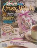 Simply Cross Stitch (now Cross Stitch Magazine) | Cover: Just for You - Favor Bag