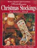 Heirloom Christmas Stockings in Cross-Stitch
