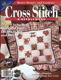 Cross Stitch & Needlework | Cover: Checkerboard Pillow