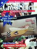 Cross Stitch & Needlework | Cover: Patriotic Primitive Angel