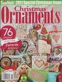 Just Cross Stitch - Christmas Ornaments | Cover: Various Christmas Ornaments