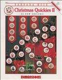 Christmas Quickies II | Cover: Various Christmas Ornaments