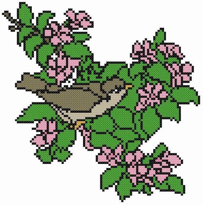 Flowers N Bird