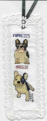 French Bull Dog Bookmark