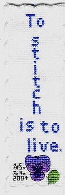 To Stitch is to Live