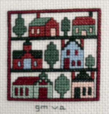 Village Quilt Block