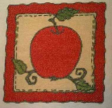 Apple Quilt Block