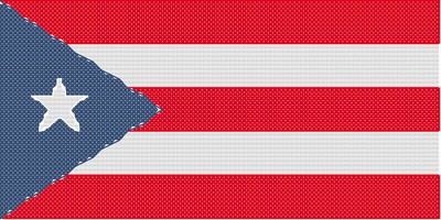 Flag of Puerto Rico