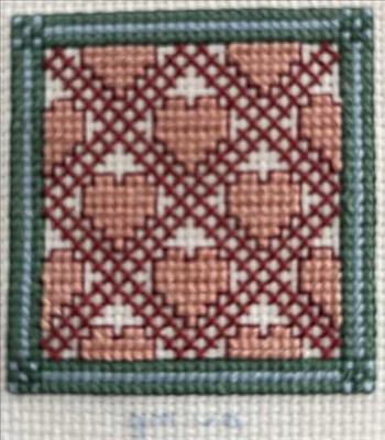 Hearts & Diamonds Quilt Block