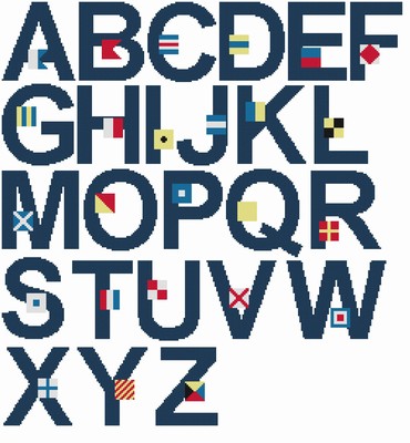 Nautical Alphabet 48