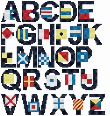 Nautical Alphabet 24