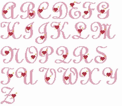 Heart Alphabet