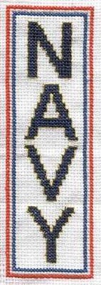 U.S. Navy Bookmark