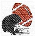 Football & Helmet