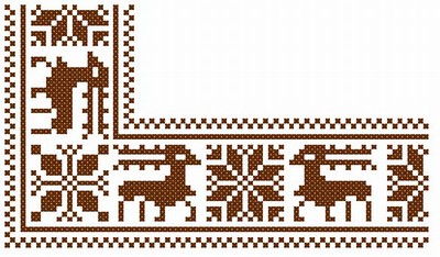 Winter Motif Border