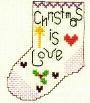 Christmas is Love Stocking