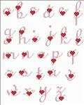 Heart Alphabet Lower Case