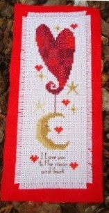 Love You to the Moon Bookmark