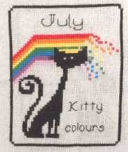 Retro July Cat