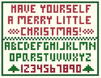 Merry Little Christmas Sampler