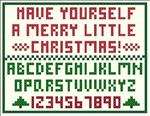 Merry Little Christmas Sampler