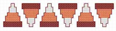 Candy Corn Border