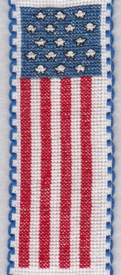 American Flag Bookmark