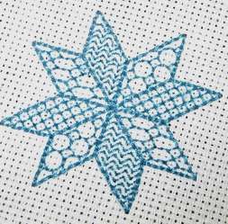 Blackwork Snowflake