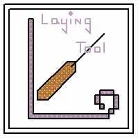 Stitching Alphabet Letter L