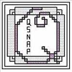 Stitching Alphabet Letter Q