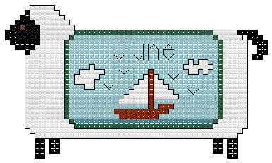 June Stitch Along Square