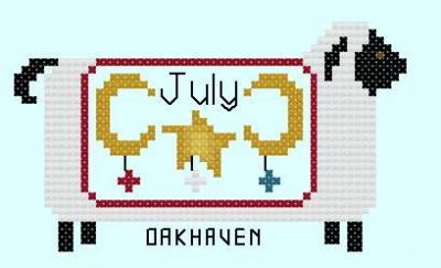 July Stitch Along Square