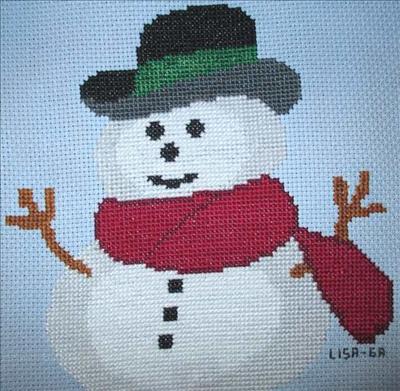 Snowman With Buttons