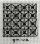 Blackwork Design Square