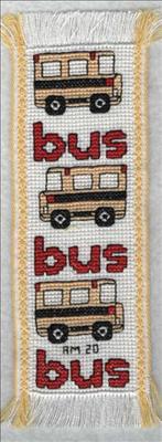 School Bus Bookmark