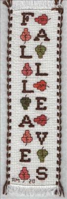Fall Leaves Bookmark